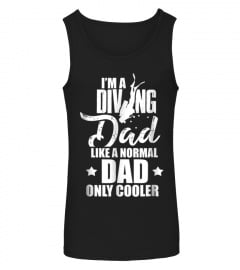 Scuba Diving Dad Father cool Daddy Freediving Apnoe Shirt