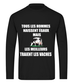 LES HOMMES TRAIENT DES VACHES T-SHIRT