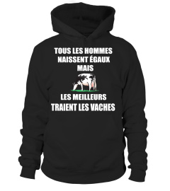 LES HOMMES TRAIENT DES VACHES T-SHIRT