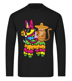 Funny Cinco de Mayo Sombrero Shirt, Cat 