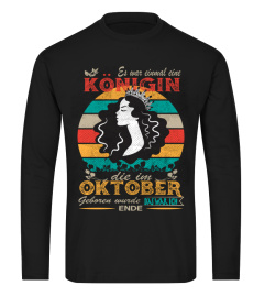 Es war einmal eine Königin die im Oktober geboren wurde Tee