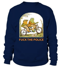 Frog and toad together ride bicycle fuck the police