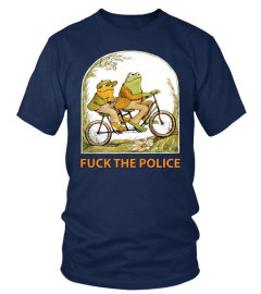 Frog and toad together ride bicycle fuck the police