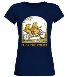 Frog and toad together ride bicycle fuck the police