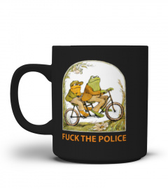 Frog and toad together ride bicycle fuck the police