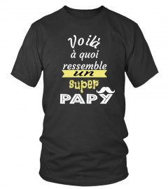 super papy tee shirt