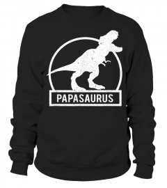 Papasaurus T shirt T rex Papa Saurus Dinosaur Men Dad Gift