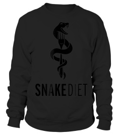 Snake Diet Black Logo Tee Shirt T-Shirt
