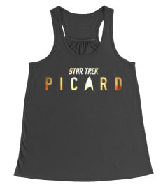 Star Trek Picard Shimmering Gold Logo