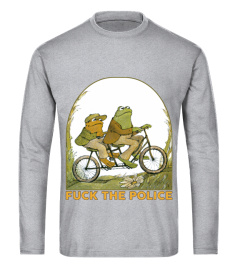 Frog and Toad Together Fuck The Police Funny Meme Shirt