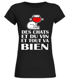 Des chats, du vin… tout va bien