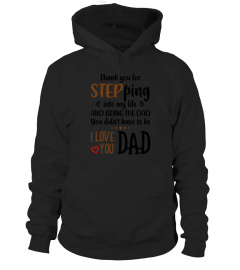 Step Dad Gift - Thank You For Stepping Into My Life - Unique Gift for Step Dad