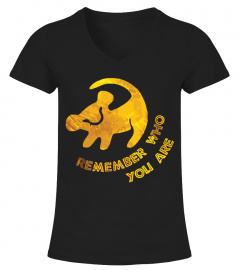 LION KING T SHIRT REMEMBER WHO YOU ARE