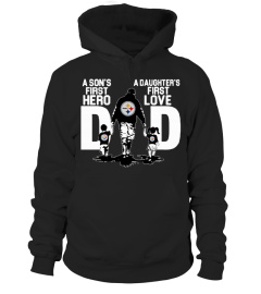 Steelers Dad a son's first hero daughter