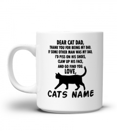 Dear Cat Dad Mug