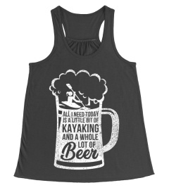 kayaking - beer