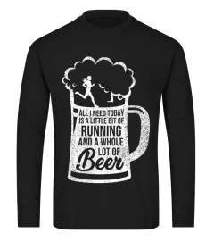 running - beer