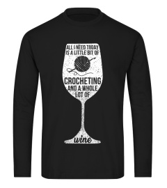 crocheting - wine