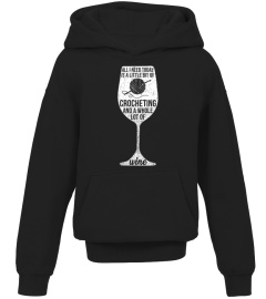 crocheting - wine