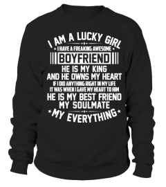 I am a lucky girl I have a freaking awesome Boyfriend