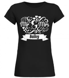 Mr & Mrs Bailey Gift for Couples Wedding, Anniversary (4)