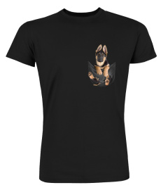 German Shepherd Pocket shirt