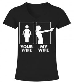 GUN  YOUR WIFE  MY WIFE T SHIRTS