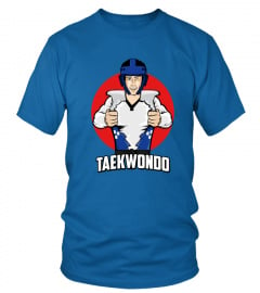 Taekwondo Cartoon Tshirt Fighter Fun