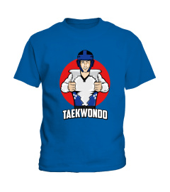 Taekwondo Cartoon Tshirt Fighter Fun