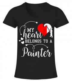 I Love My Painter Husband Wife Gifts for Him Her Shirt