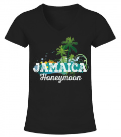 Jamaica Honeymoon Newlywed Gift for Couples TShirt