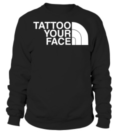 Tattoo Your Face Pullover Hoodie