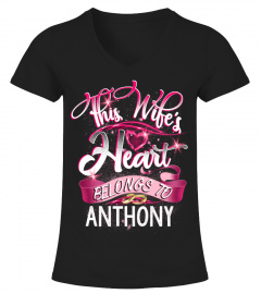 THIS WIFE'S HEART BELONGS TO - CUSTOM T-SHIRT FOR WIFE