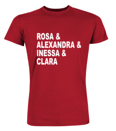 Rosa Alexandra Inessa Clara Marxist Feminist Philosophy Shirt