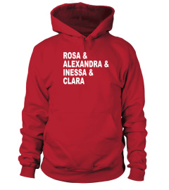 Rosa Alexandra Inessa Clara Marxist Feminist Philosophy Shirt