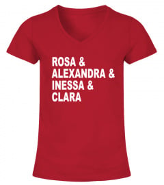 Rosa Alexandra Inessa Clara Marxist Feminist Philosophy Shirt
