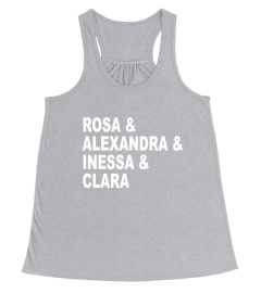 Rosa Alexandra Inessa Clara Marxist Feminist Philosophy Shirt