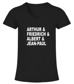 Arthur Friedrich Albert Jean-Paul Existentialist Philosophy Shirt
