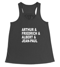 Arthur Friedrich Albert Jean-Paul Existentialist Philosophy Shirt