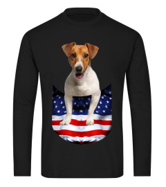 JACK RUSSELL TERRIER POCKET T SHIRT FUNN