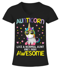 Aunticorn Like An Aunt Only Awesome Dabb 450 Shirt