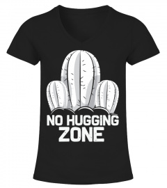 No Hugging Zone Cactus