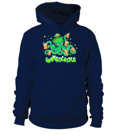 Cool St Patricks Day Shamrocktopus TShirt Drunks Alcoholics