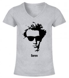 Soren Kierkegaard Sunglasses Portrait Shirt (Bright Colours)