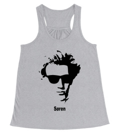 Soren Kierkegaard Sunglasses Portrait Shirt (Bright Colours)