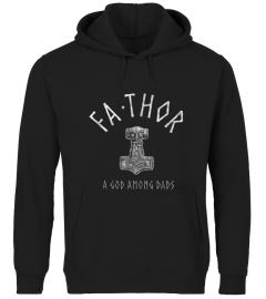 MENS FATHOR SHIRT GOD AMONG DADS THOR HA