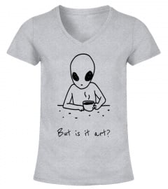 But Is Is Art - Alien Art Critic (XXL Print)