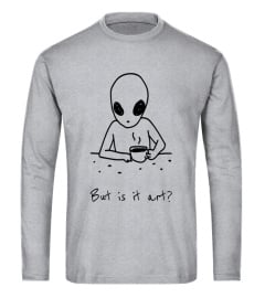 But Is Is Art - Alien Art Critic (XXL Print)