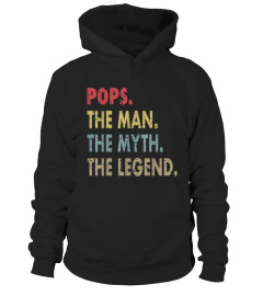 POPS THE MAN THE MYTH THE LEGEND TSHIRT 