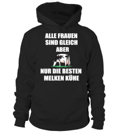 FRAUEN MELKEN KÜHE T-SHIRT